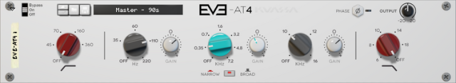 EVE-AT4 3-Band Equalizer