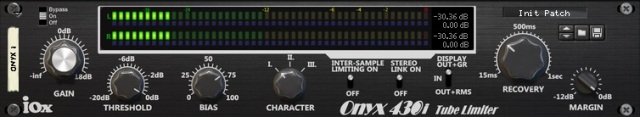 Onyx 430i Tube Limiter