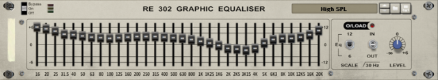 RE 302 Graphic Equaliser